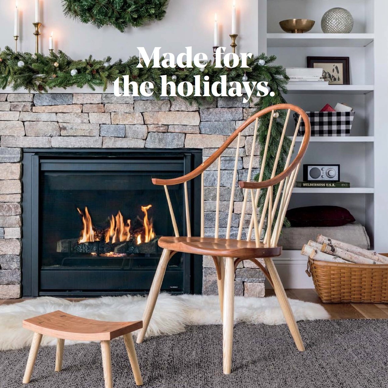 Erin Little Creates Imagery of High-End American-Made Furniture for Thos. Moser’s Winter Catalog
